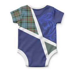 Paisley The Scottish Football Crest Baby Onesie Lion-Tartan Army