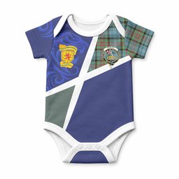 Paisley The Scottish Football Crest Baby Onesie Lion-Tartan Army