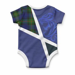 Jamieson The Scottish Football Crest Baby Onesie Lion-Tartan Army