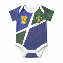 Pringle The Scottish Football Crest Baby Onesie Lion-Tartan Army