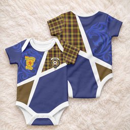 Jardine The Scottish Football Crest Baby Onesie Lion-Tartan Army