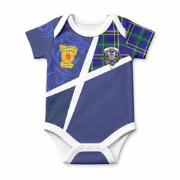 Hope The Scottish Football Crest Baby Onesie Lion-Tartan Army