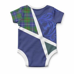 Turnbull The Scottish Football Crest Baby Onesie Lion-Tartan Army
