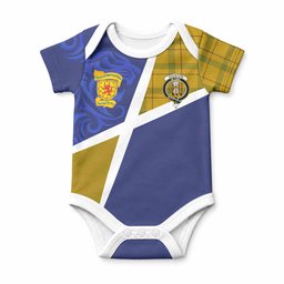 Houston The Scottish Football Crest Baby Onesie Lion-Tartan Army