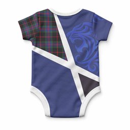 Nairn The Scottish Football Crest Baby Onesie Lion-Tartan Army