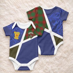 Middleton The Scottish Football Crest Baby Onesie Lion-Tartan Army