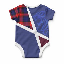 McLaughlin The Scottish Football Crest Baby Onesie Lion-Tartan Army
