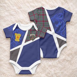 Spence (Spens) The Scottish Football Crest Baby Onesie Lion-Tartan Army