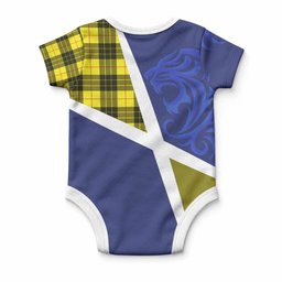 MacLeod (McLeod) The Scottish Football Crest Baby Onesie Lion-Tartan Army