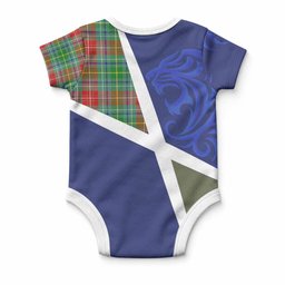 Muirhead The Scottish Football Crest Baby Onesie Lion-Tartan Army