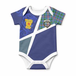Ralston The Scottish Football Crest Baby Onesie Lion-Tartan Army