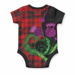 Hogg (Hog) Tartan Baby Onesie Traditional Scottish Thistle