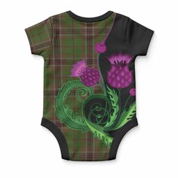 Murphy Tartan Baby Onesie Traditional Scottish Thistle