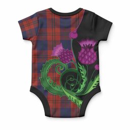 Wotherspoon Tartan Baby Onesie Traditional Scottish Thistle