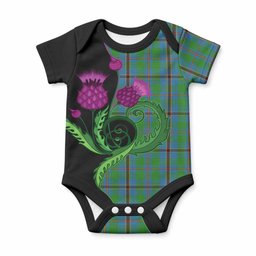 Snodgrass Tartan Baby Onesie Traditional Scottish Thistle