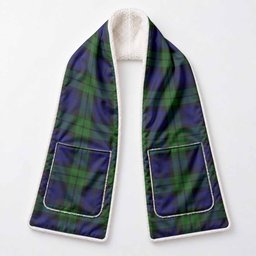 Campbell Tartan Hand-Warmer Pocket Scarf