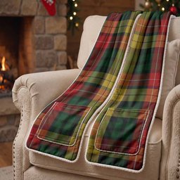 Buchanan Tartan Hand-Warmer Pocket Scarf