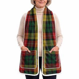 Buchanan Tartan Hand-Warmer Pocket Scarf