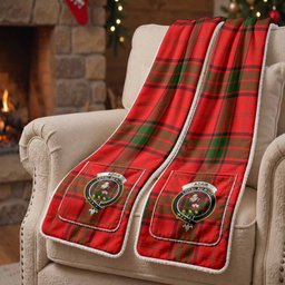 Adair Tartan Crest Pocket Scarf - Ultimate Plaid Gift Wrap