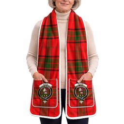 Adair Tartan Crest Pocket Scarf - Ultimate Plaid Gift Wrap
