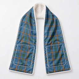 Bain Tartan Hand-Warmer Pocket Scarf