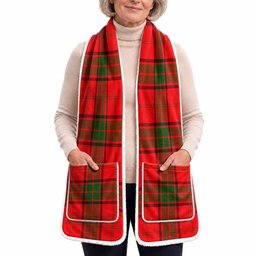 Adair Tartan Hand-Warmer Pocket Scarf