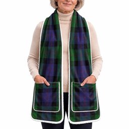 Blair Tartan Hand-Warmer Pocket Scarf