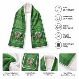 Boyle Tartan Crest Pocket Scarf - Ultimate Plaid Gift Wrap