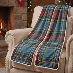Beaton Tartan Hand-Warmer Pocket Scarf