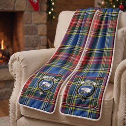 Bethune Tartan Crest Pocket Scarf - Ultimate Plaid Gift Wrap