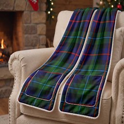 Calder Tartan Hand-Warmer Pocket Scarf