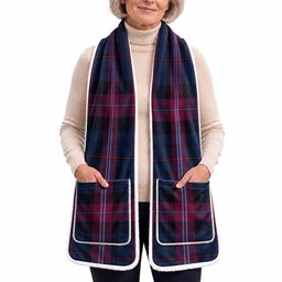 Bevan (Evans) of Wales Tartan Hand-Warmer Pocket Scarf