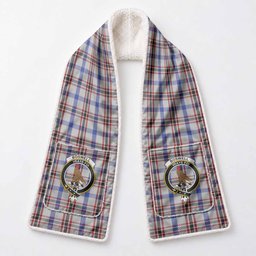 Boswell Tartan Crest Pocket Scarf - Ultimate Plaid Gift Wrap