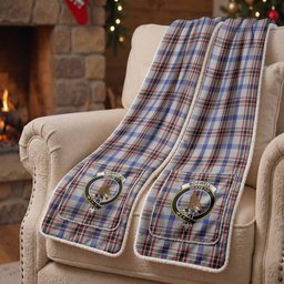 Boswell Tartan Crest Pocket Scarf - Ultimate Plaid Gift Wrap