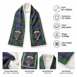 Blair Tartan Crest Pocket Scarf - Ultimate Plaid Gift Wrap