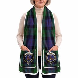 Blair Tartan Crest Pocket Scarf - Ultimate Plaid Gift Wrap