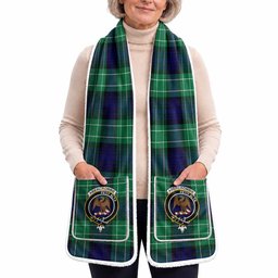 Abercrombie Tartan Crest Pocket Scarf - Ultimate Plaid Gift Wrap