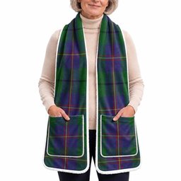 Carmichael Tartan Hand-Warmer Pocket Scarf