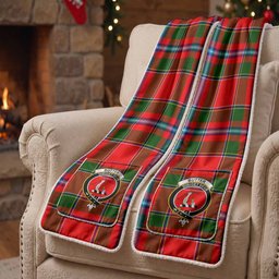 Butter Tartan Crest Pocket Scarf - Ultimate Plaid Gift Wrap