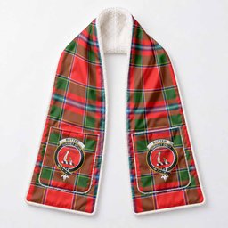 Butter Tartan Crest Pocket Scarf - Ultimate Plaid Gift Wrap