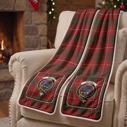 Bruce Tartan Crest Pocket Scarf - Ultimate Plaid Gift Wrap