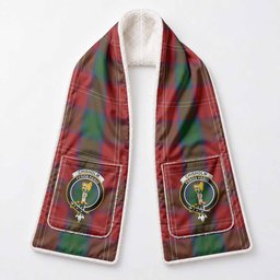 Chisholm Tartan Crest Pocket Scarf - Ultimate Plaid Gift Wrap