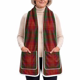 Burns Tartan Hand-Warmer Pocket Scarf