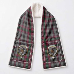 Borthwick Tartan Crest Pocket Scarf - Ultimate Plaid Gift Wrap