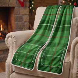 Boyle Tartan Hand-Warmer Pocket Scarf
