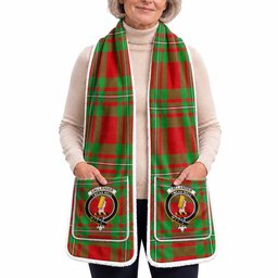 Callander Tartan Crest Pocket Scarf - Ultimate Plaid Gift Wrap