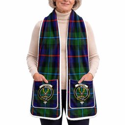 Calder Tartan Crest Pocket Scarf - Ultimate Plaid Gift Wrap
