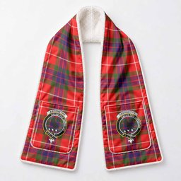 Abernethy Tartan Crest Pocket Scarf - Ultimate Plaid Gift Wrap