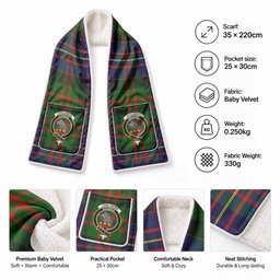 Chalmers Tartan Crest Pocket Scarf - Ultimate Plaid Gift Wrap