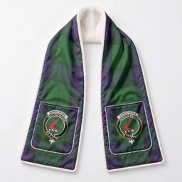 Armstrong Tartan Crest Pocket Scarf - Ultimate Plaid Gift Wrap